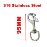 Diving Swivel Eye Butterfly Bolt Snap - 图片 3